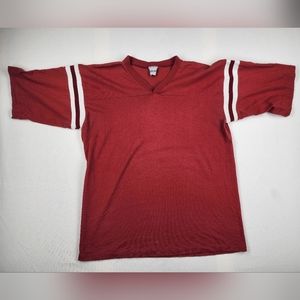 Vintage Ringer Sport Style Shirt Season Pass Row K Seats Red